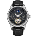 Top Brand Men's Mechanical Watches Automatic Tourbillon Skeleton Watch