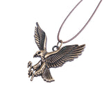 Bronze Eagle Car Pendant Ornaments Hanging Auto Interior Rear View Mirror