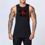 F Sportswear Shirt Stringer Clothing Bodybuilding Singlets Cotton Fitness