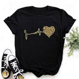 NEW Summer t-shirt Heartbeat t-shirt