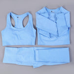 Seamless Yoga Set Fitness Sports Suits /GYM workout Cloths