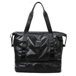 Glossy Gym Bag Dry Wet Travel Fitness Bag For Men & Women