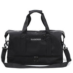 Glossy Gym Bag Dry Wet Travel Fitness Bag For Men & Women