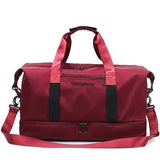 Glossy Gym Bag Dry Wet Travel Fitness Bag For Men & Women