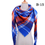 spring winter women scarf plaid warm cashmere scarves shawls luxury brand neck bandana  pashmina lady wrap