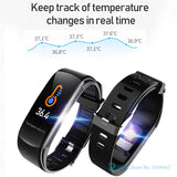 Smart Watch Women Men Body Temperature SmartWatch Fitness