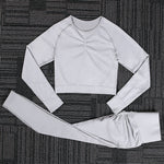 Women Seamless yoga set Fitness Sports Suits GYM Cloth