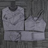 Women Seamless yoga set Fitness Sports Suits GYM Cloth