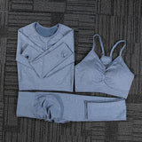 Women Seamless yoga set Fitness Sports Suits GYM Cloth