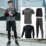 Tracksuit Compression Sportswear for Gym Fitness Workout 5pcs / Set