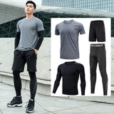 Tracksuit Compression Sportswear for Gym Fitness Workout 5pcs / Set