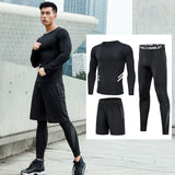 Tracksuit Compression Sportswear for Gym Fitness Workout 5pcs / Set