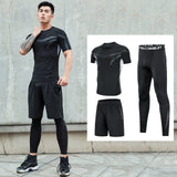 Tracksuit Compression Sportswear for Gym Fitness Workout 5pcs / Set