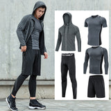 Tracksuit Compression Sportswear for Gym Fitness Workout 5pcs / Set