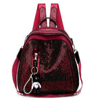 New Waterproof Nylon Women Backpack Zipper School Bags