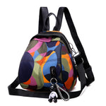 New Waterproof Nylon Women Backpack Zipper School Bags