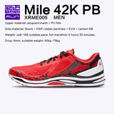 BMAI 42K Marathon Running Shoes for Men Outdoor Gym Trainers Sneakers