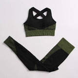 Sport bras top Long sleeve Women Sportswear Suit