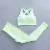 Sport bras top Long sleeve Women Sportswear Suit