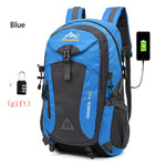 Waterproof Backpack Men Riding Sport Bags Outdoor Camping Travel Backpacks