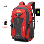 Waterproof Backpack Men Riding Sport Bags Outdoor Camping Travel Backpacks