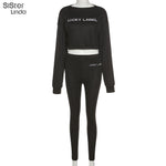 Casual Sweet High Stretch Jogger Outfits Streetwear