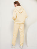 Hoodies+Pants Sport Suit Female Winter Warm Sweatshirt Suit for Woman