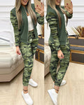 Long Pants Sports Suit Female Sweatshirt Sportswear Suit For Woman