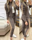 Long Pants Sports Suit Female Sweatshirt Sportswear Suit For Woman