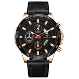 Luxury Chronograph Full Steel Waterproof Quartz Watch