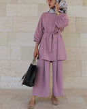 [Muslim] Two Piece Set Women dress