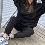 women Sweatpants Trousers Outfits Solid Casual Tracksuit