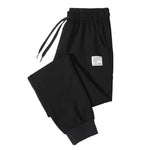 streetwear Pants Fashion Pencil linen Pants Men Full Length Drawstring Trousers For Men Casual Pants