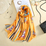 Foulard Echarpe Design Print Lady Beach Stole Head Scarves