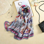 Foulard Echarpe Design Print Lady Beach Stole Head Scarves