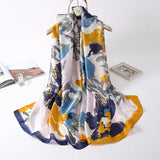 Foulard Echarpe Design Print Lady Beach Stole Head Scarves