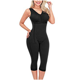 Long Pants Shaper Butt Lifter Thigh Slimmer Bodysuit Side Zipper