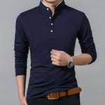 Top Casual Cotton T-shirt Men Undershirt