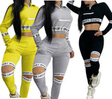 Two Piece Sets Sport Fitness Outfit